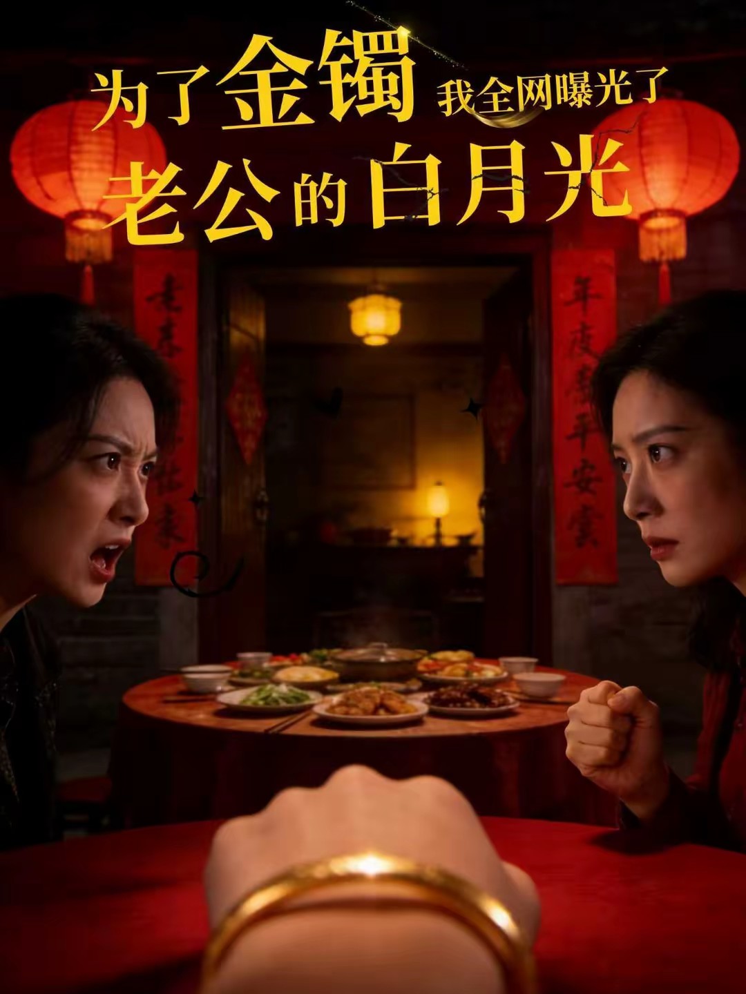 為了金鐲，我全網(wǎng)曝光了老公的白月光(全集)