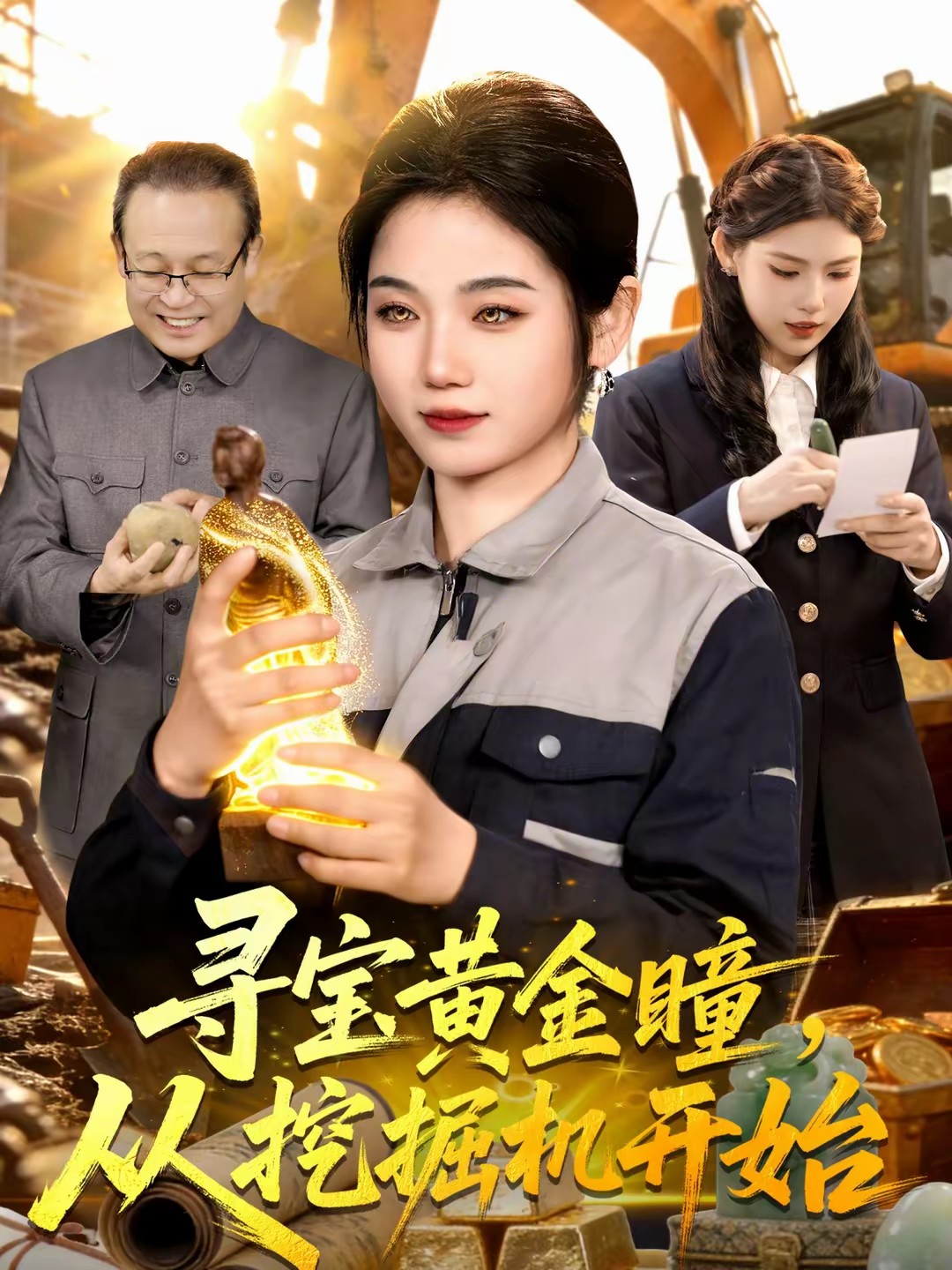 尋寶黃金瞳，從挖掘機(jī)開(kāi)始(全集)